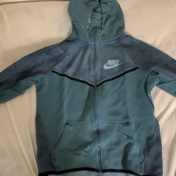 Blue Youth Nike Tech Fleece - Picture 2 of 3